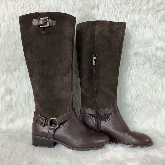 ralph lauren wide calf boots